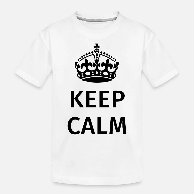 Keep Calm - T-shirt bio Premium Enfant - blanc