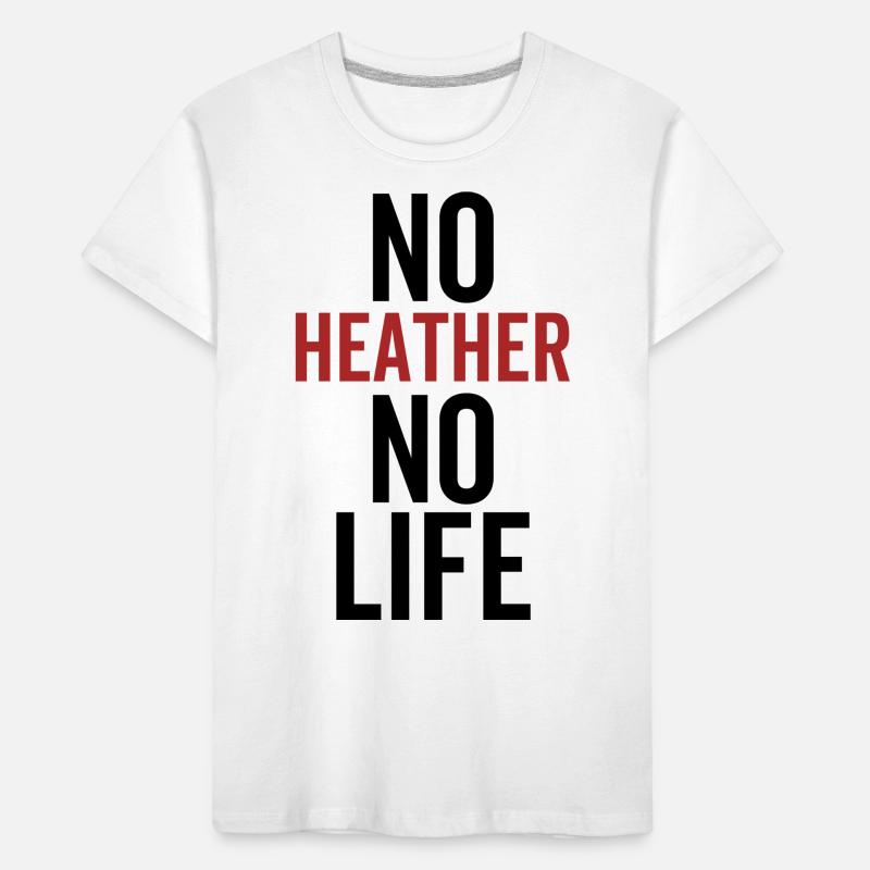 Pas de heather pas de vie T-shirt bio Premium Enfant
