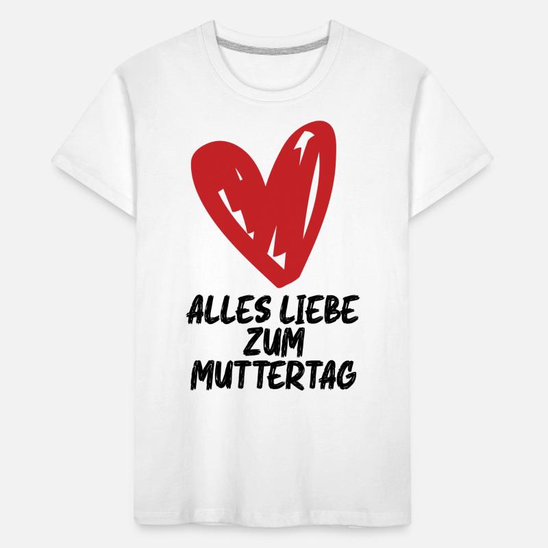 Mutter Spruch Geschenk Mama Muttertag Kinder Premium Bio T-Shirt