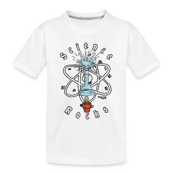 Science Physique Rocks - T-shirt bio Premium Enfant - blanc - Devant