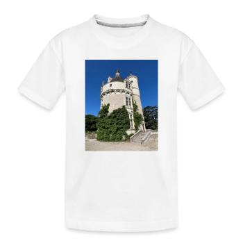 La tour des Marques - T-shirt bio Premium Enfant - blanc - Devant
