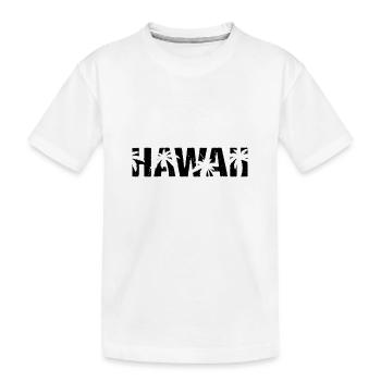 Hawaï Palm Island Hawaï - T-shirt bio Premium Enfant - blanc - Devant
