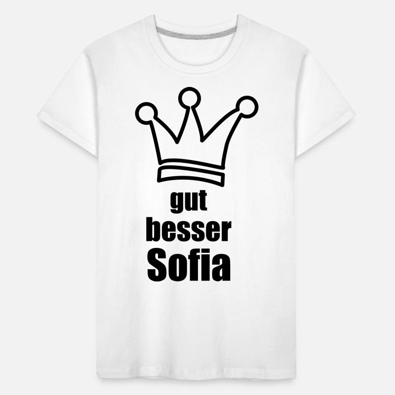 Sofia Kinder Premium Bio T-Shirt