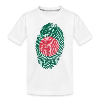 Bangladesh - T-shirt bio Premium Enfant - blanc - Devant