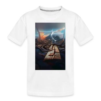End of the world - Kinder Premium Bio T-Shirt - Weiß - Vorne