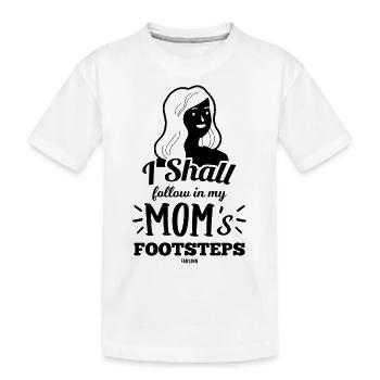 Mom - Kids' Premium Organic T-Shirt - white - Front