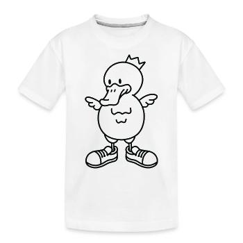 Anti-Zoo One - Kinder Premium Bio T-Shirt - Weiß - Vorne