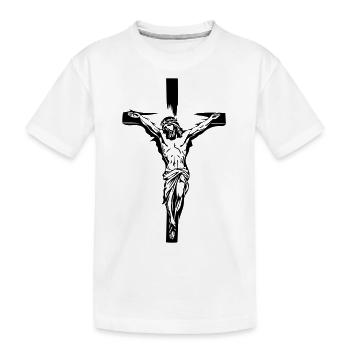 Jésus-Christ - T-shirt bio Premium Enfant - blanc - Devant