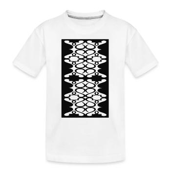 Neuer Stil - Kinder Premium Bio T-Shirt - Weiß - Vorne