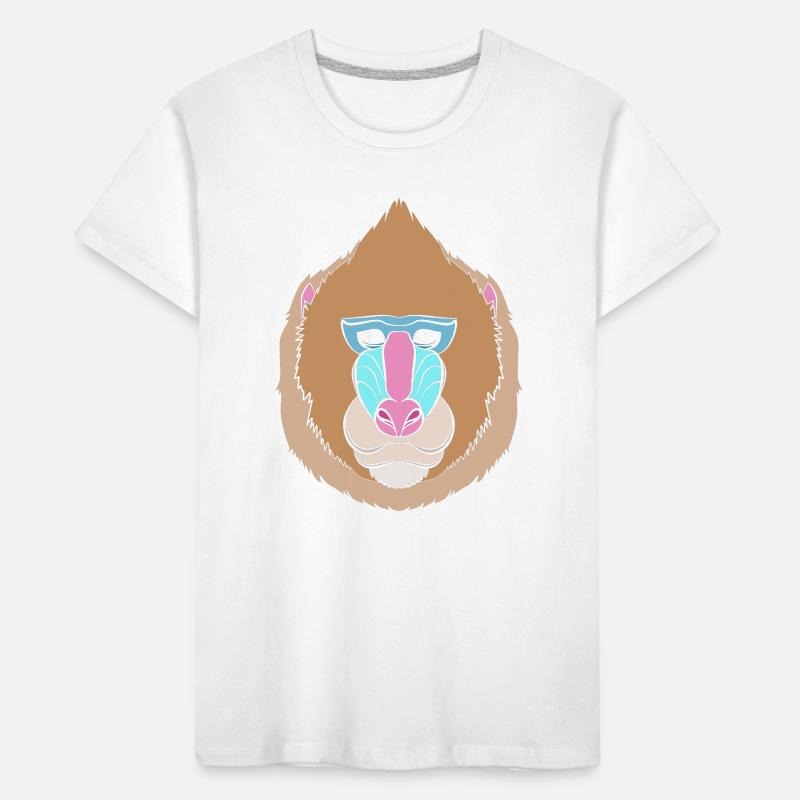 Baboon Baboon Primate Monkey Monkey Kids' Premium Organic T-Shirt