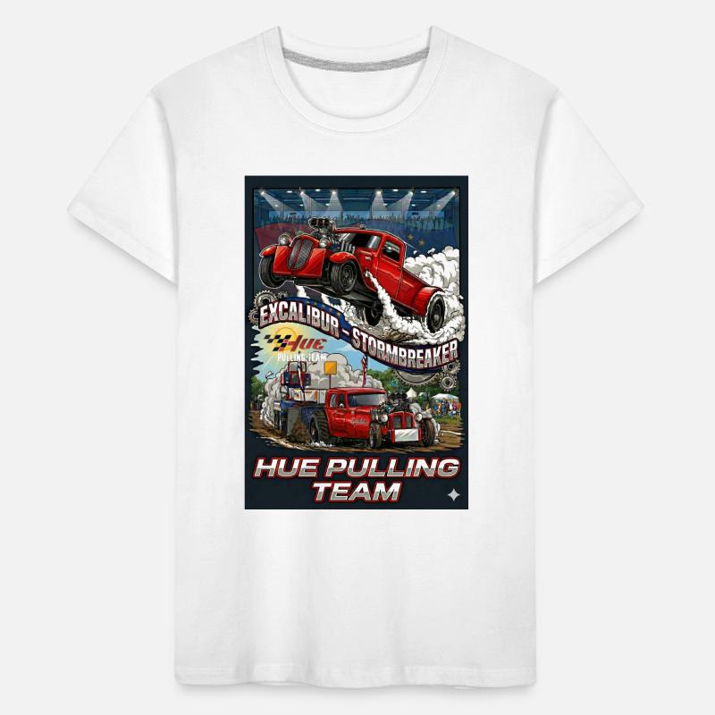 Tshirt_Hue_Pulling_Team Kids' Premium Organic T-Shirt