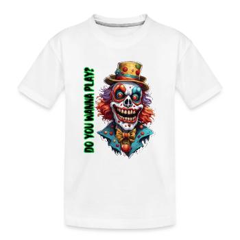 Clown / Circus / Carnival / Carnival / Playful - Kids' Premium Organic T-Shirt - white - Front