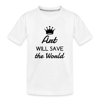 Artist / Art / Künstler / Artiste / Music / Kunst - Kids' Premium Organic T-Shirt - white - Front