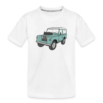 Land 4x4 Off-Road Serie 2 88" - T-shirt bio Premium Enfant - blanc - Devant