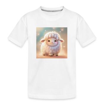 sheep sheep - Kids' Premium Organic T-Shirt - white - Front