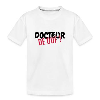docteur / médecin / hôpital / médecine - T-shirt bio Premium Enfant - blanc - Devant