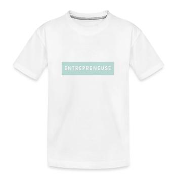 Entrepreneuse - T-shirt bio Premium Enfant - blanc - Devant