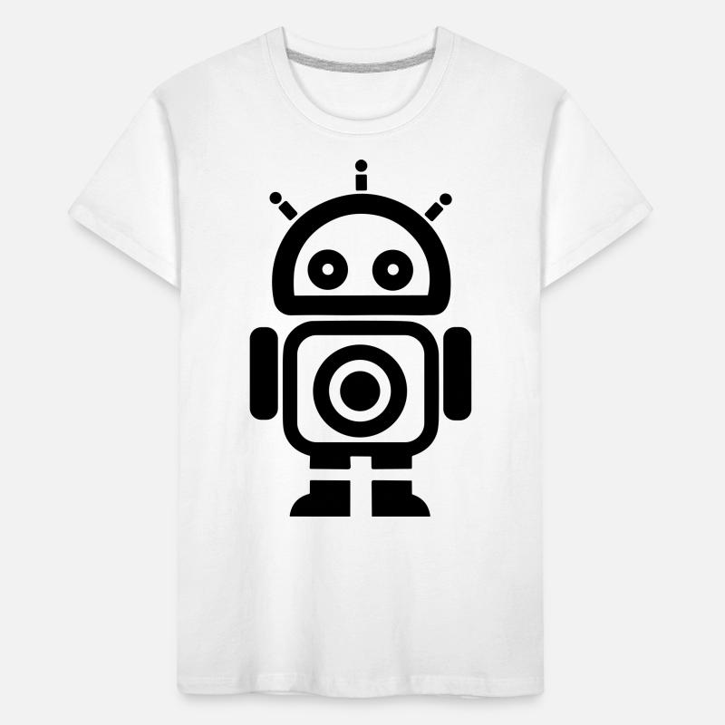 Small robot Kids' Premium Organic T-Shirt