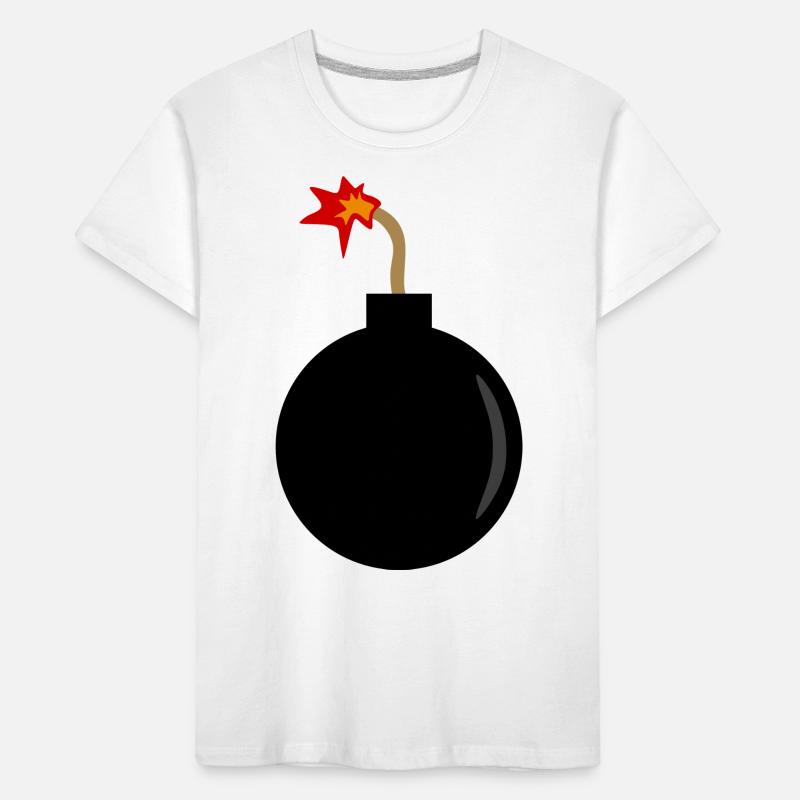exploding bomb Kids' Premium Organic T-Shirt