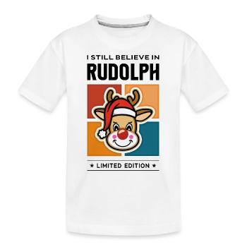Rudolph - T-shirt bio Premium Enfant - blanc - Devant