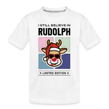 Rudolph - T-shirt bio Premium Enfant - blanc - Devant