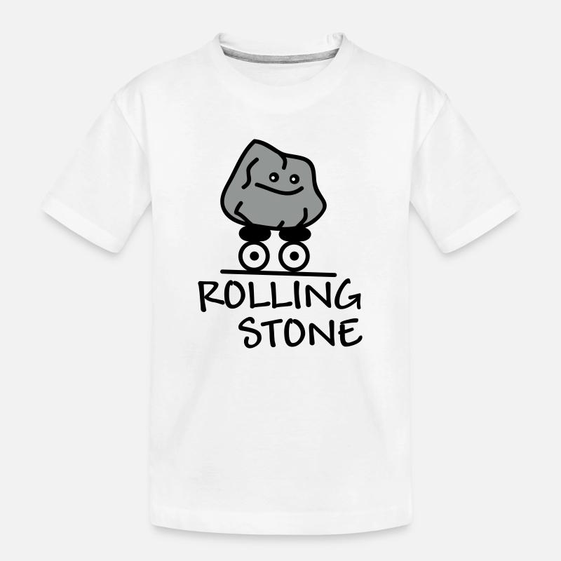 Rolling Stone - Kinder Premium Bio T-Shirt - Weiß