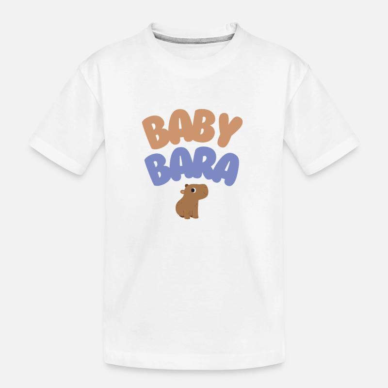 Bébé Bara Capybara - T-shirt bio Premium Enfant - blanc