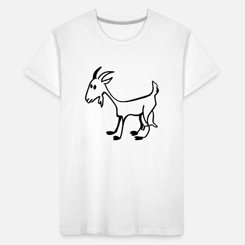 Chèvre T-shirt bio Premium Enfant