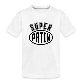 Patin / Pate / Patentochter / Patensohn - Kinder Premium Bio T-Shirt - Weiß - Vorne
