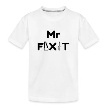 Bricolage / Basteln / Handwerker / DIY - Kinder Premium Bio T-Shirt - Weiß - Vorne