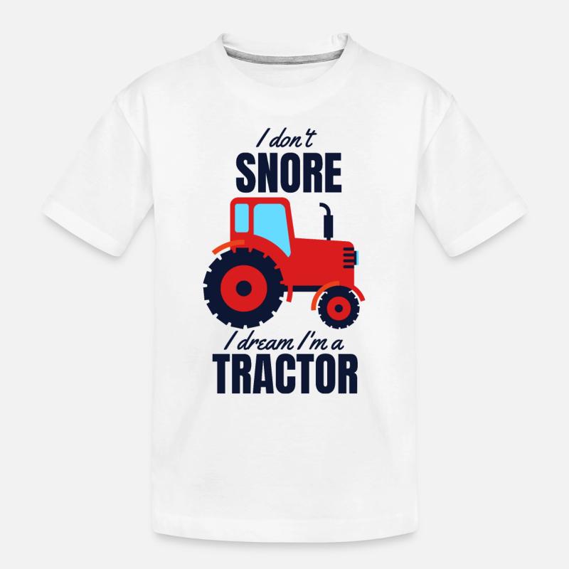 tracteur - T-shirt bio Premium Enfant - blanc