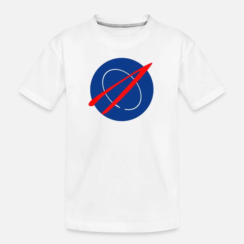 Patch spatial - T-shirt bio Premium Enfant - blanc
