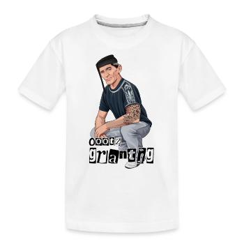Rieser Grantler // Illustration - Kinder Premium Bio T-Shirt - Weiß - Vorne