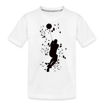 Lanceur de marteau Colorsplash Lancer de marteau - T-shirt bio Premium Enfant - blanc - Devant