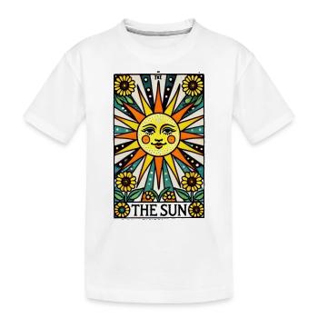 Le soleil - T-shirt bio Premium Enfant - blanc - Devant