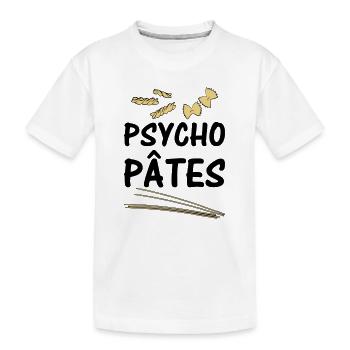 Psycho Pâtes - T-shirt bio Premium Enfant - blanc - Devant