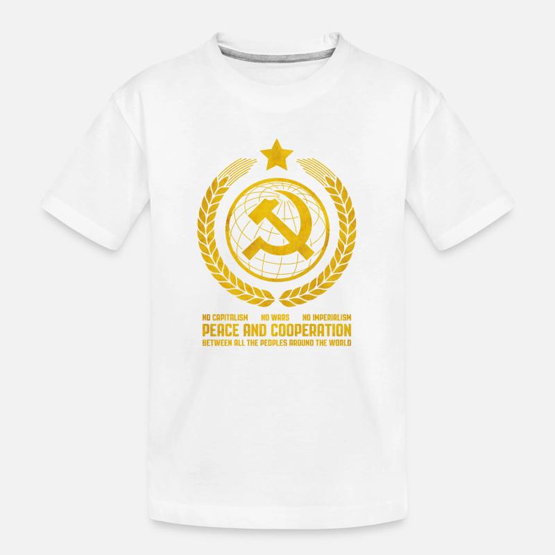 L’internationalisme communiste - T-shirt bio Premium Enfant - blanc