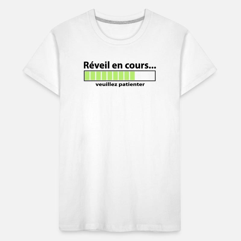 Wake current Kids' Premium Organic T-Shirt