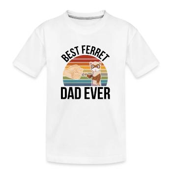 Furet - T-shirt bio Premium Enfant - blanc - Devant