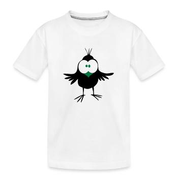 Moineau - T-shirt bio Premium Enfant - blanc - Devant