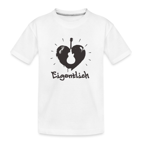 Eigentlich Lo schwarz - Kinder Premium Bio T-Shirt