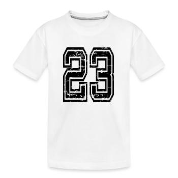 23 Elazig Nr 23 d’occasion - T-shirt bio Premium Enfant - blanc - Devant