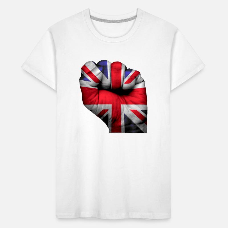 Faust England Kinder Premium Bio T-Shirt