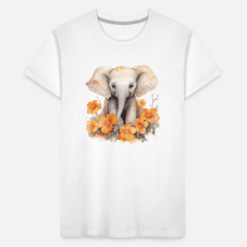 Fleur de gentil géant T-shirt bio Premium Enfant