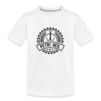 petri_heil_logo - T-shirt bio Premium Enfant - blanc - Devant