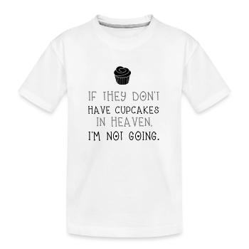 Cupcakes - T-shirt bio Premium Enfant - blanc - Devant