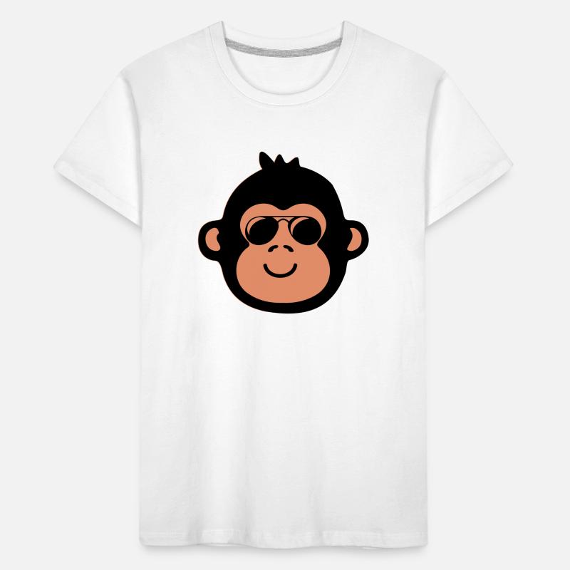 Monkey Cool Kids' Premium Organic T-Shirt