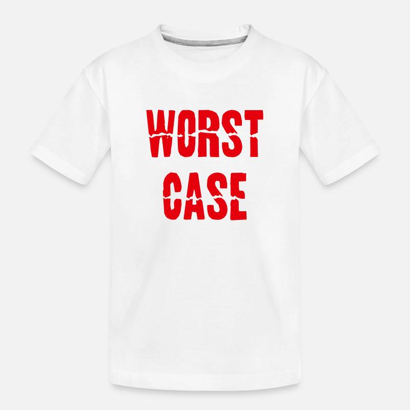Worst Case - Kinder Premium Bio T-Shirt - Weiß