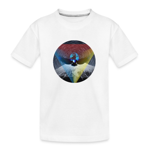 space eagle - Kinderen premium biologisch T-shirt