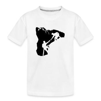 Teamwork 2 - Kinder Premium Bio T-Shirt - Weiß - Vorne